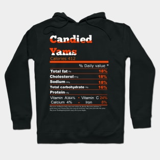 candied yams nutrition Hoodie